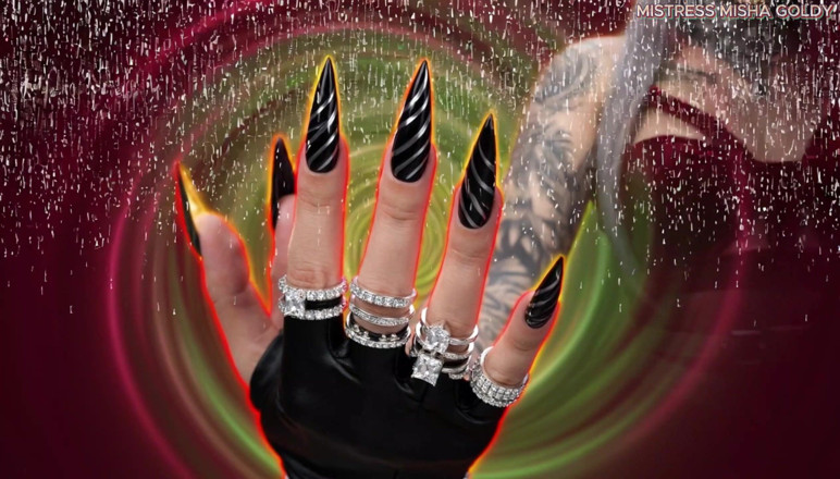 Goddess Misha Goldy: My Goon Cult Initiation: Brain-melt Visual Overload