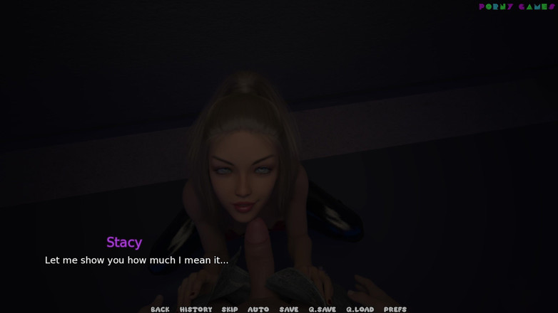 Porny Games: Mia moglie italiana di hornydogstudio - Stacy entra nel gioco, pompino...