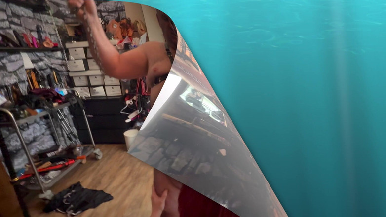 Aaexperinces trans: Část 1: Lanista Bear a Allegro v žaláři pro trénink a potěšení!