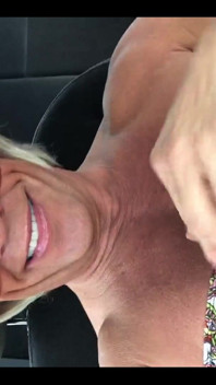 Goofing off in the Car