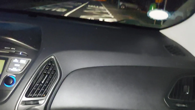 Mature Stepmom with Sexy Legs in Heels in the Car with Her Younger Stepson