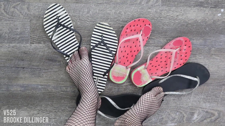 Brooke Dillinger: Flip-flop-fetisch und wichsanleitung kommen