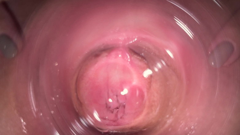 Mia Foster: Camera deep inside Mia's tiny creamy vagina