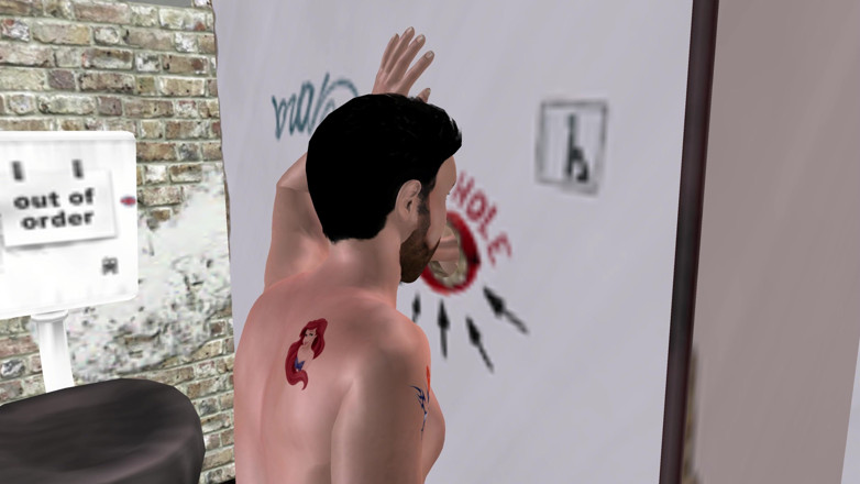 LustMen: Animované 3D gay porno - pohledný muž saje ptáka glory hole na...