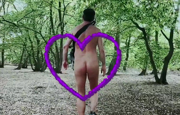 MaleModel: 田舎での裸の散歩