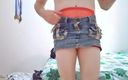 Carol videos shorts: Видео кроссдрессера Carol в шортах