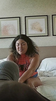 Spider Woman Muscle and Foot Worship