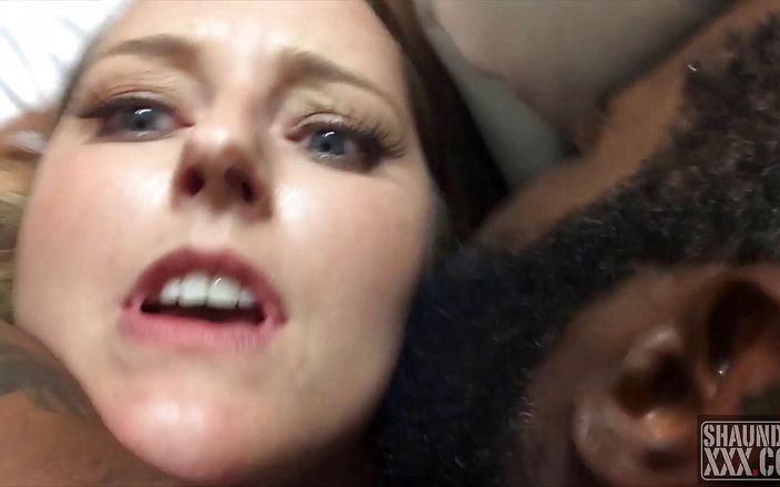 Shaundam: Interracial selfie sexo