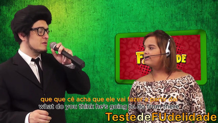 Teste de Fudelidade: 丰满的棕发女孩与已婚机械师发生关系