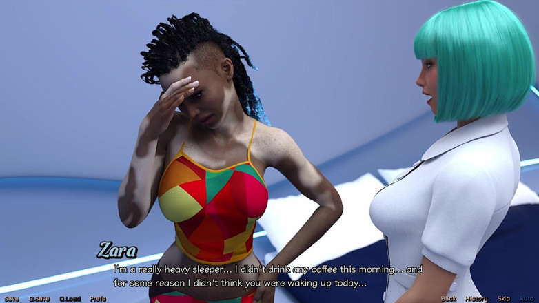 AVNTeller: Uvízlá ve vesmíru # 02 - Nadržená černá holka Zarah na mě čeká v mé...