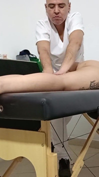 Massage with Hot Candle and Oil