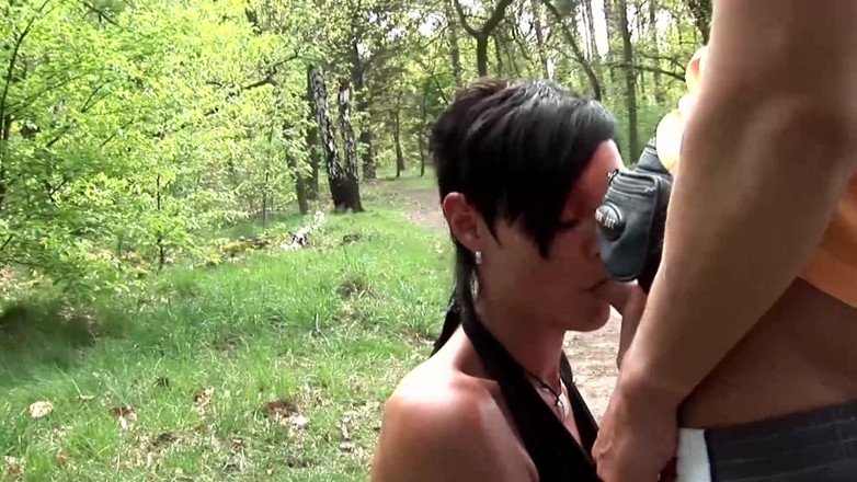German amateur - 100% German hardcore videos: Wonderful milf enjoys getting screwed outdoors