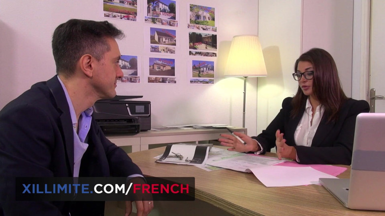 French girls at work: Follada anal y trabajo de tetas con Anna Polina