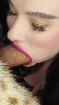 Trying on Fur Coats with a Guy and Fuck