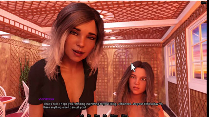 Johannes Gaming: Radiant 6, waiter shows me her boobs