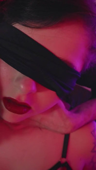 Depriving the Beautiful Nerd's Senses, Dominant and Sensual Touches