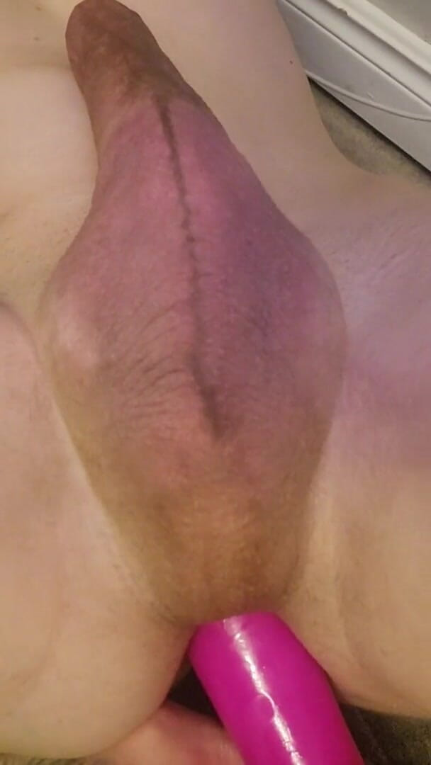 Hung & horny: Analer 8-zoll-dildo
