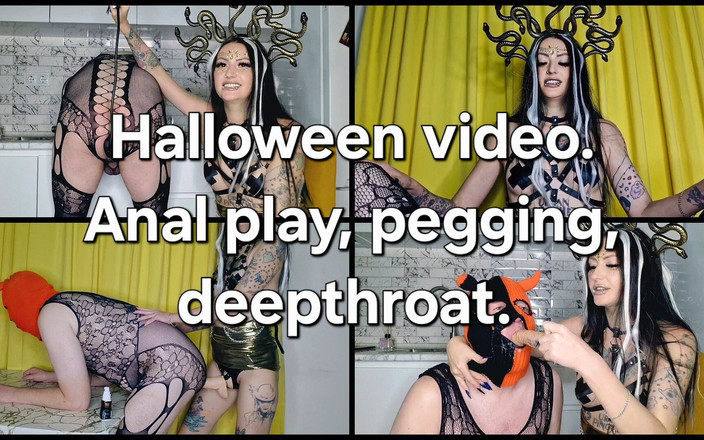 Dominatrix Nika: Halloween Video! Dominatrix Nika, Dressed as the Golden Gorgon Medusa,...