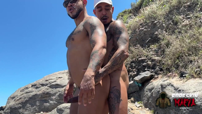 ForeSkinMafia By Boomer Banks: 2 Latinoameričané Šukají Na Pláži Hardcore Bez Sedla Hayden Gotti Rio...