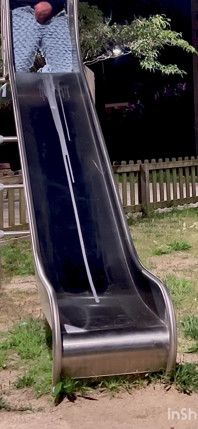 Prodigious Ejaculation on the Slide