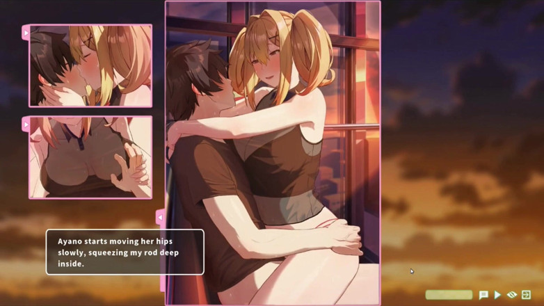 NSFWOtaku: Permainan hentai - summer clover - seks ferris wheel - ngentot memek cewek...