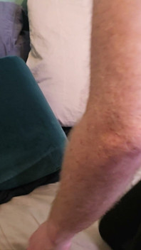 Me in Tight Nylon Pants Teasing My Ass