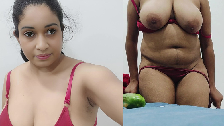 YourUrfi: Chica universitaria padrastro en juego de roles con pepino grande...