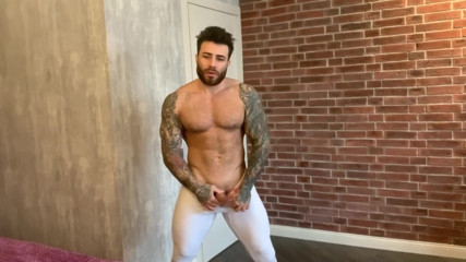 Maximus Barmin: White and pink strip dance (pt.1)