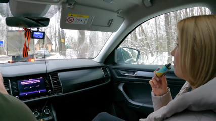 BarbaraXO: Risky car blowjob with my sexy work associate