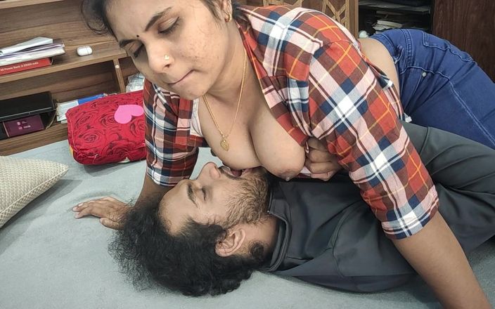 Vaishnavysharunraj: Un couple mallu suce des nichons, un couple indien suce...