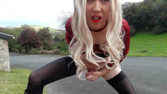 At church in new dress thumbnail
