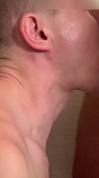 Hard training of my slut's throat. Coughing, gagging