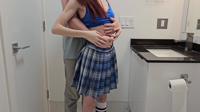 Amelia Amour: Teen Girl Toilet Fuck