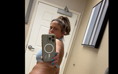 TabithaXXX: Otel banyo ayna teşhiri - pompası