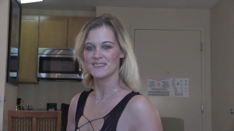 Real Amateur Sluts: Brooklyn Moore gets BBC facial