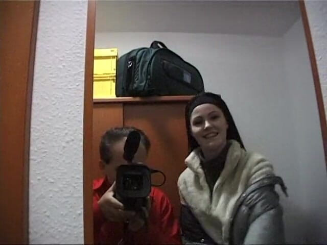 Lucky Cooch: Interview with the cute teen in the bathroom
