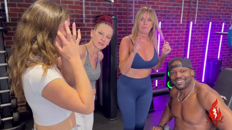 Firegirl80: Orgy in the Gym with Swinging Friends