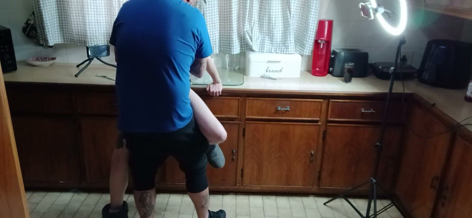 Bigjoefuckalott: Oops, Again in the Kitchen