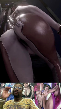 Thicc Fat Ass Eve Teases You on the Ladder with Her Cake