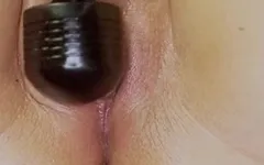 Using My Wand to Play with My Clit While My Husband Finger Fucks Me