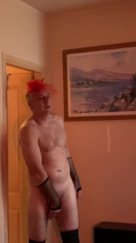 Old Man Masturbating