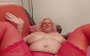 PureVicky66: Bbw Duitse oma gecreampied!