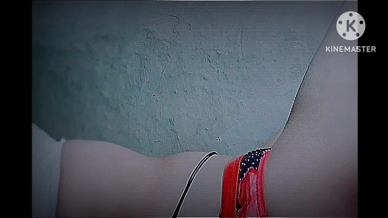 TricolorMusic3: The Hot Indian Girl Is Alone at Her House. He...