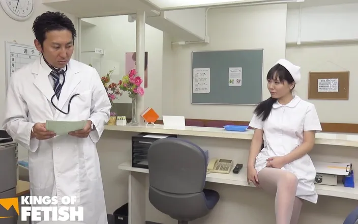 Pure Japanese adult video ( JAV): Naughty Japanese Nurse Gets Pussy Fucked with Tongue by Her...