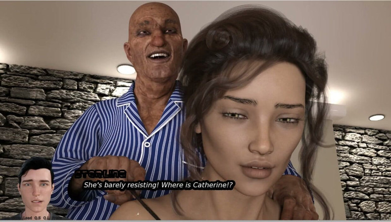 XXX Games Bunk: Power Vacuum - Gameplay - Roleplay -cuckold - Ntr - Stepdaddy Massage Stepdaughter