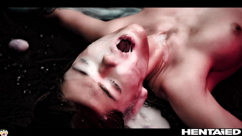 Hentaied: Хентай в реальной жизни - Sonya Blaze была заполнена спермой инопланетянина после экстремального траха