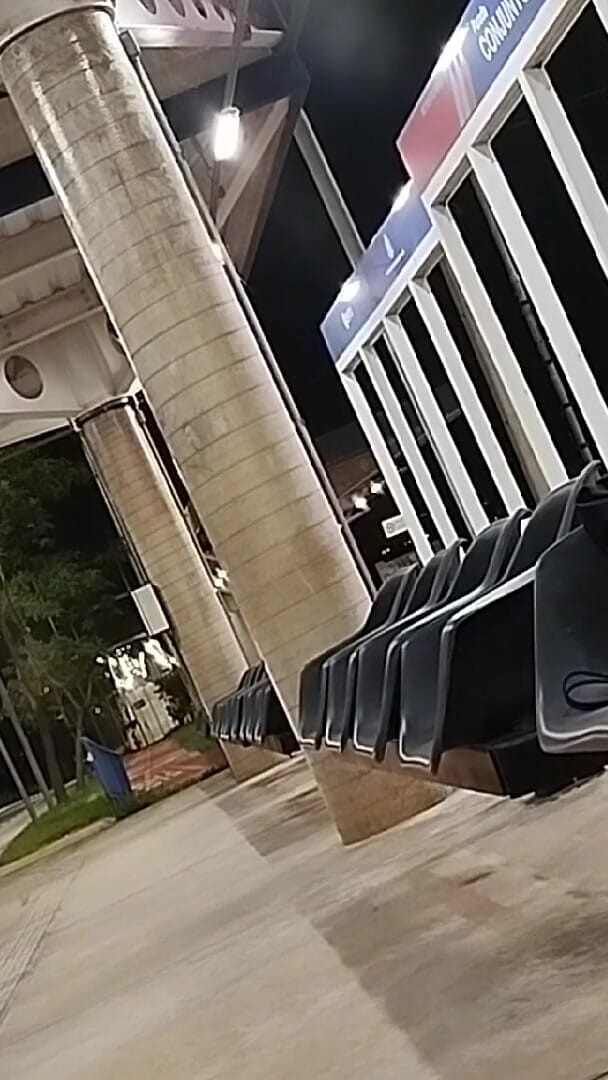 Excited While Waiting for Bus (The Black Hunterr)