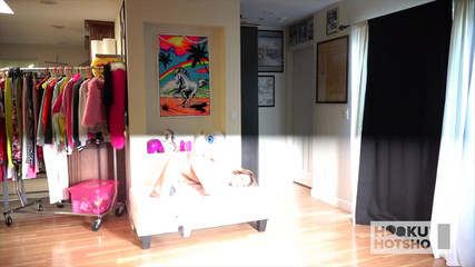 HookUp HotShot-BTS: Bts - underbara Emma Hix älskar att bli knullad av Bryan Gozzling!