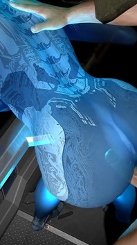 Master Chief Fucks Cortana Standing | Halo Parody
