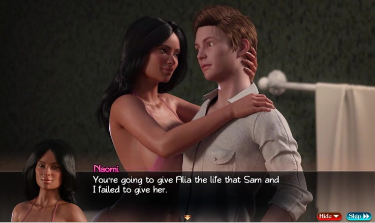 XXX Games Bunk: Treasure of Nadia- Gameplay - Roleplay - 53-55 - Masturbation, Roleplay 3some
